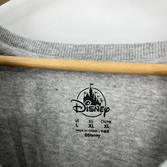 Walt Disney World Sweatshirt Size Large Gray 2020 Park Life Four Parks Icons - Picture 4 of 8
